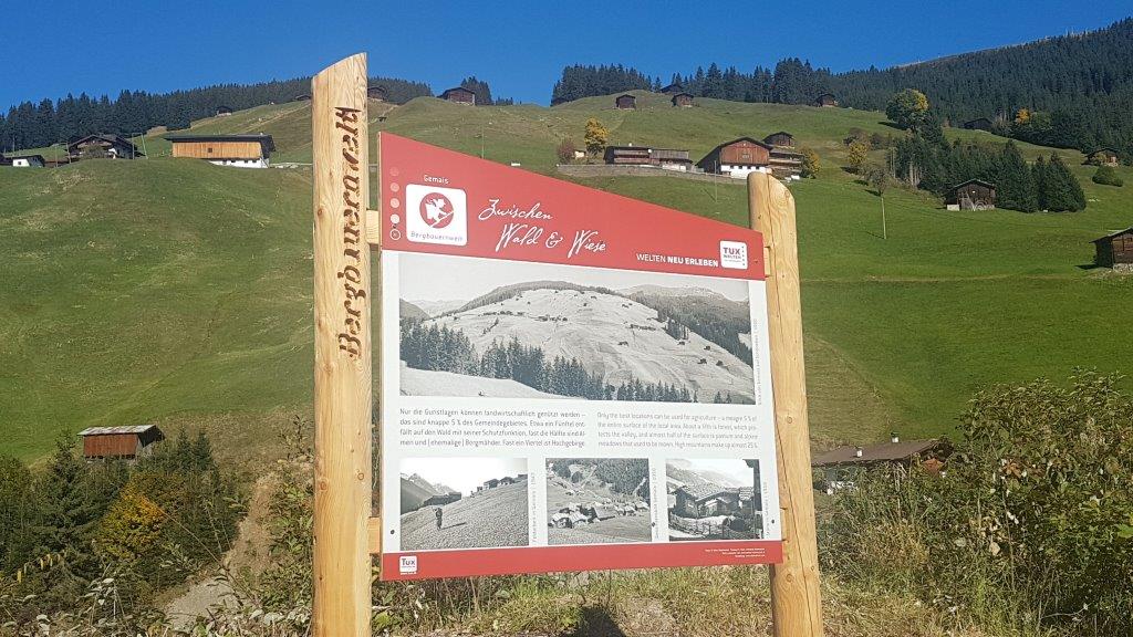 Themenweg Bergbauerrnwelt Tux | Edition Hubatschek